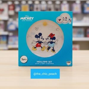 🩷 $15 | Disney Mickey & Friends 3-Piece Meal Set — NWT — Zak! Brand 🐭